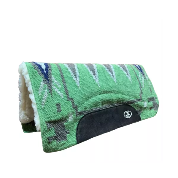 MANTA BOOTS HORSE REVERSE PRESSURE LÃ CURVA - VERDE/CINZA/BRANCO