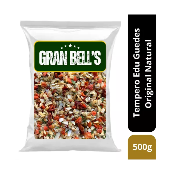 Tempero Edu Guedes Natural Original GRAN BELL'S - Uma Explosão de sabor - Surpreenda-se na Cozinha!