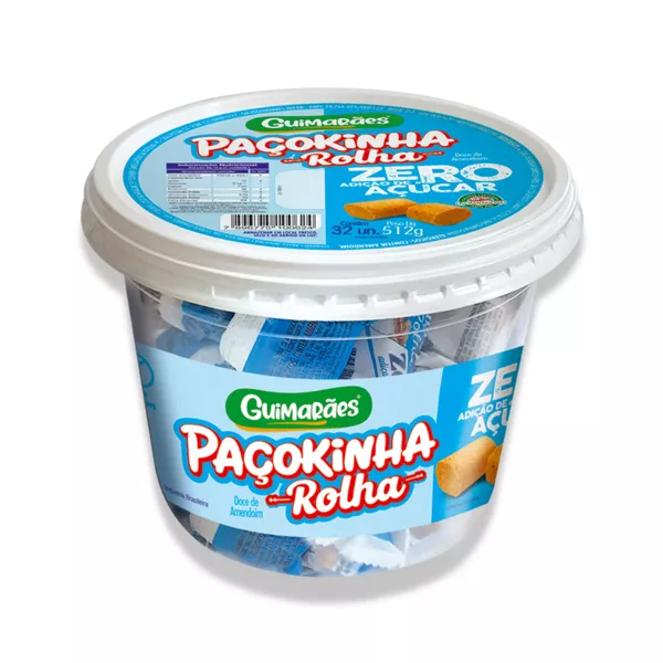 Paçoca Rolha Zero Açúcar 512g