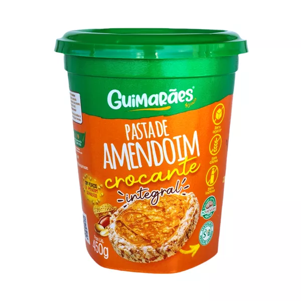 Pasta De Amendoim Crocante 450g