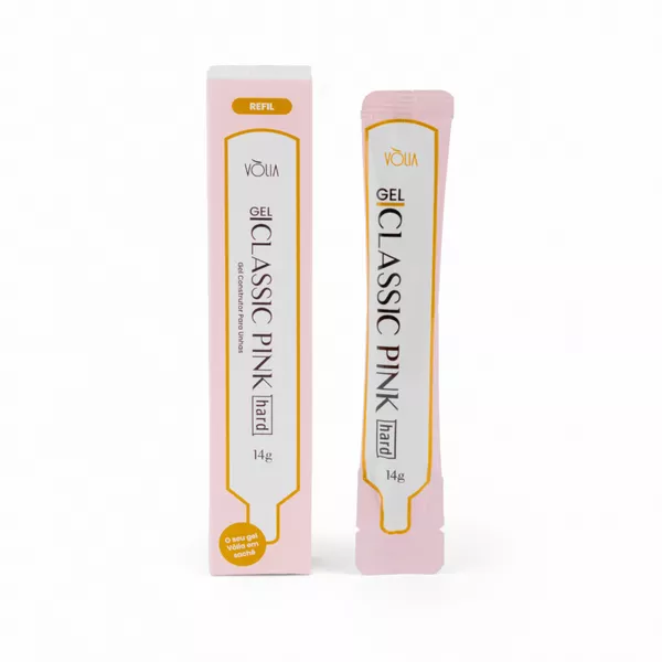 Gel Classic Pink HARD Vólia 14g REFIL Sachê 