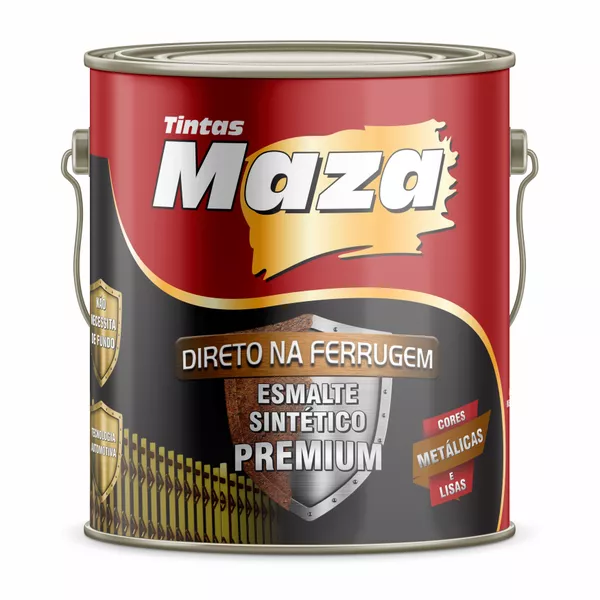 Esmalte sintético direto na ferrugem 0,9L - Maza