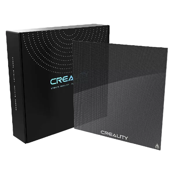 Plataforma de vidro Carborundum para Creality Ender 3/Ender 3 Pro