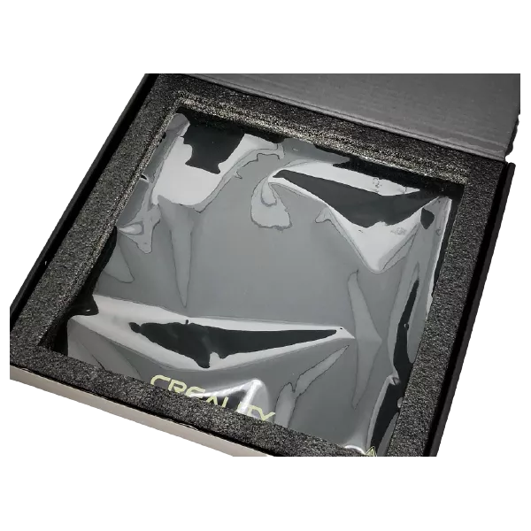Plataforma de vidro Carborundum para Creality Ender 3/Ender 3 Pro