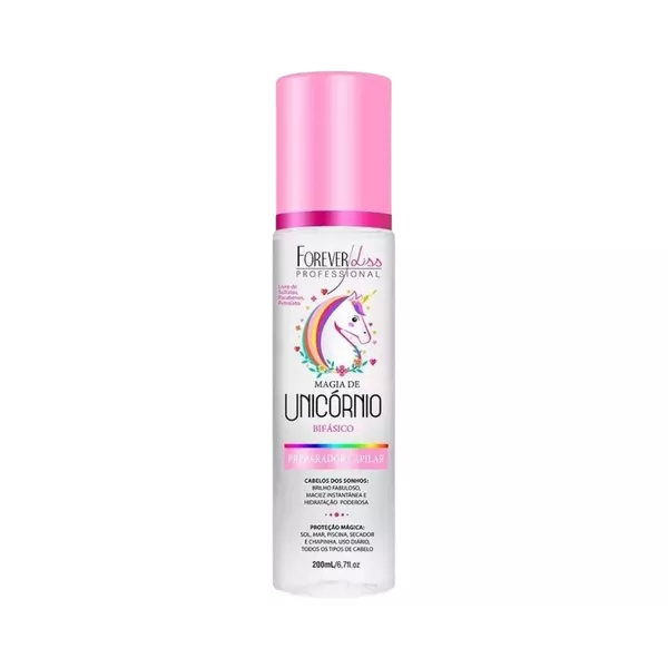 Forever Liss Magia De Unicórnio Preparador Capilar Bif 200ml