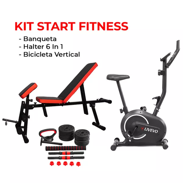 Kit Start Fitness | Livevo | VAI DE CARDIO