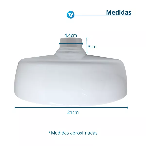Cuba (Bacia) Porcelana Bocal Liso Dabi/gnatus/d700/saevo | V&B DO