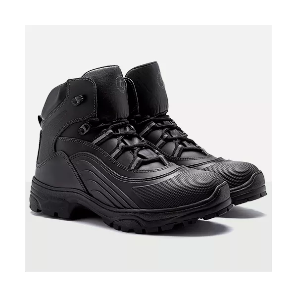 Bota Coturno Militar VNT Tática Mid Preto