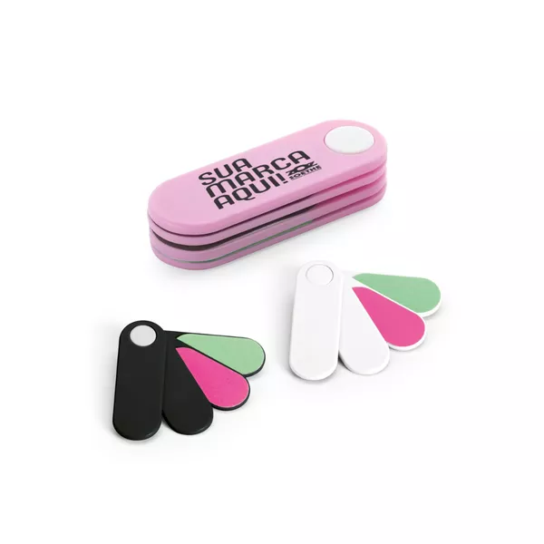 Kit 4 Lixas Personalizado