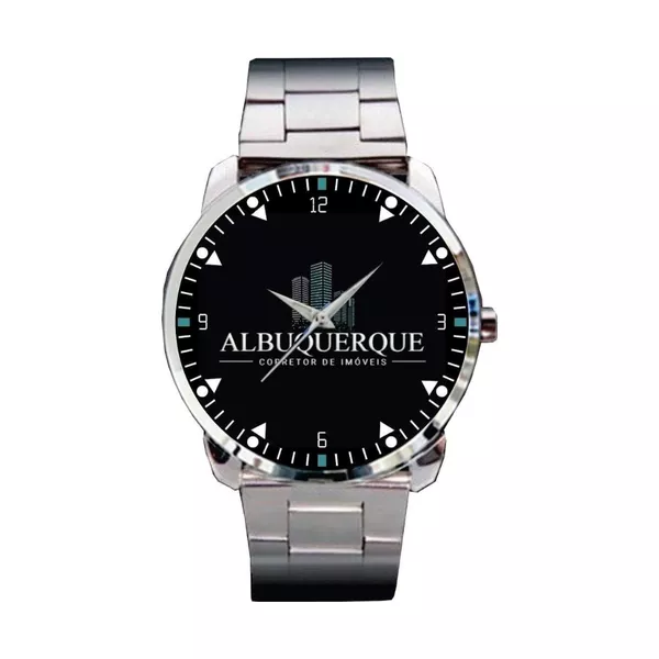 Relogio de pulso personalizado - premium
