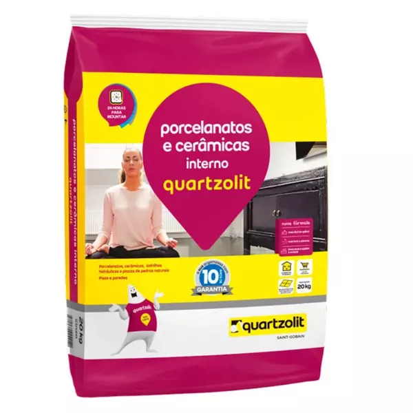 CIMENTCOLA PORCELANATO INTERNO CZ 20 KG