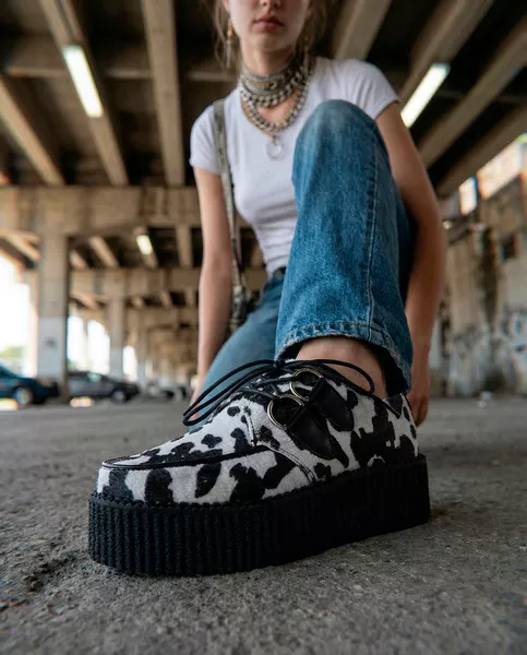 Creeper Estilo Veggie AnimaL Print Mimosa | ESTILO VEGGIE SHOES