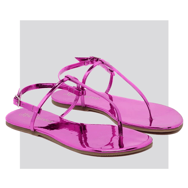 Rasteira Lara Fucsia Rasteira Lara Fucsia