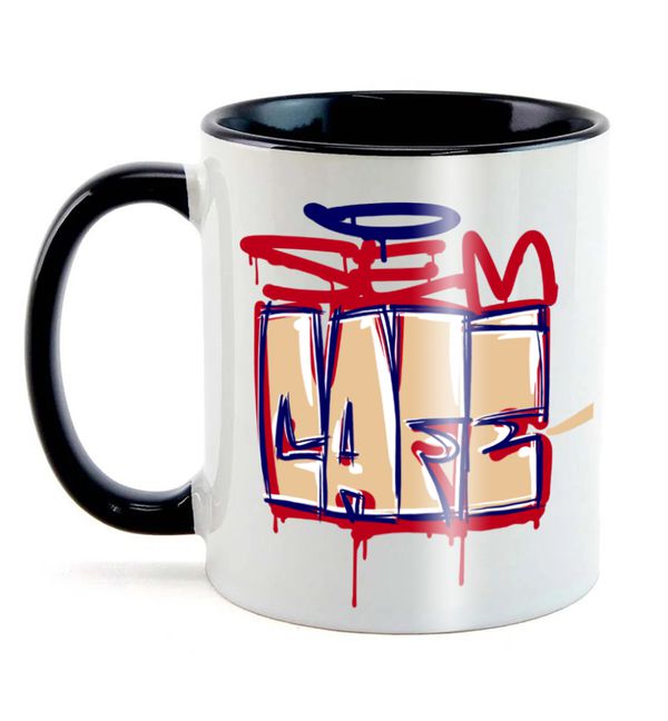Caneca SEM CAFÉ NADA FEITO - Graffiti com Café
