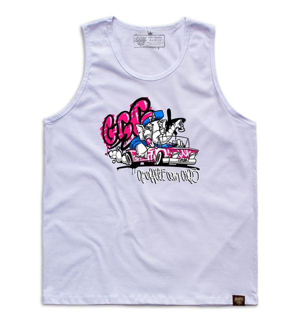 Regata FUGAZ - Branca - Graffiti com Café