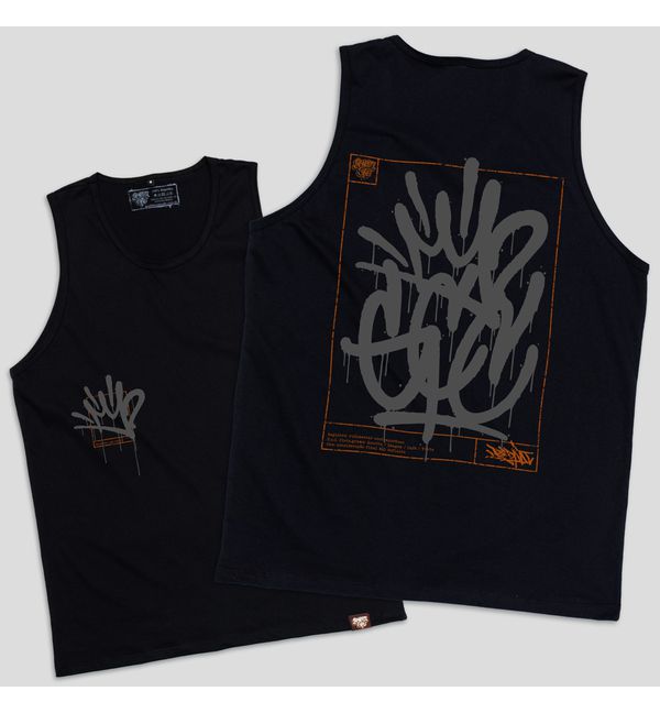 Regata PICTOTAG - Preta - Graffiti com Café