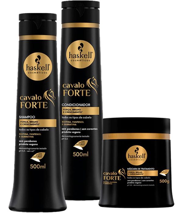 Kit Haskell Cavalo Forte 500ml