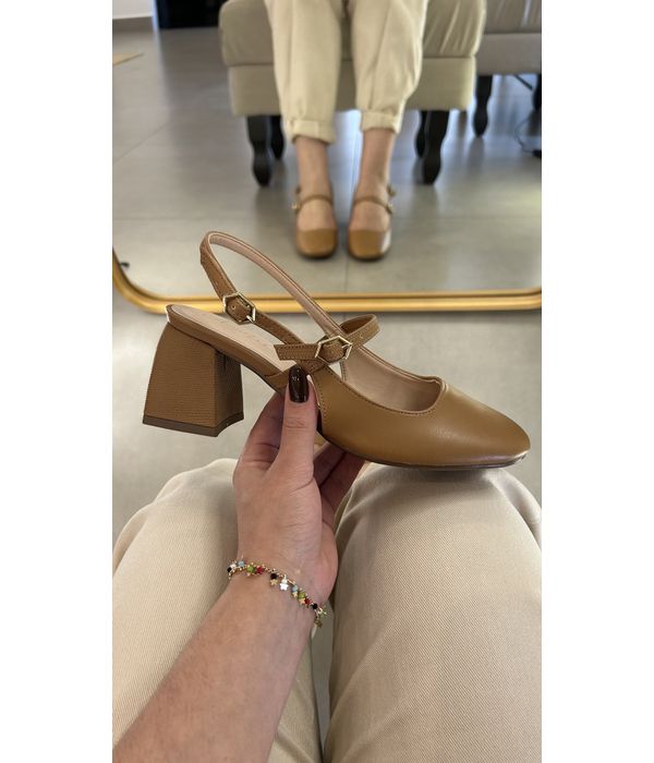 Slingback Diana Capuccino