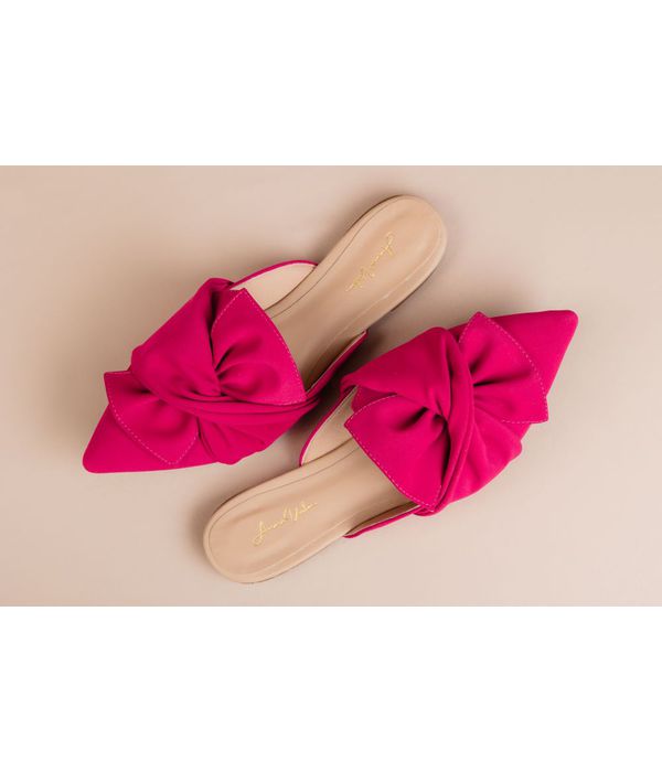 Mule Casual Feminino Nobuk Bico Fino Macio Aurora Urban