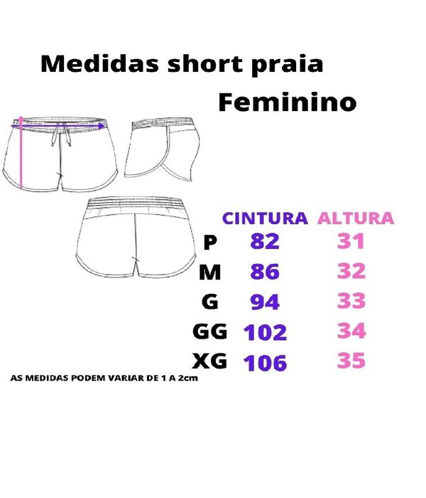 Short Tactel Feminino Brasil Com Bolso Copa Moda Praia Academia