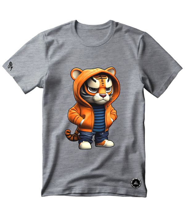 Camiseta Premium Tigre 3D Street Wear TSM Algodão 30.1