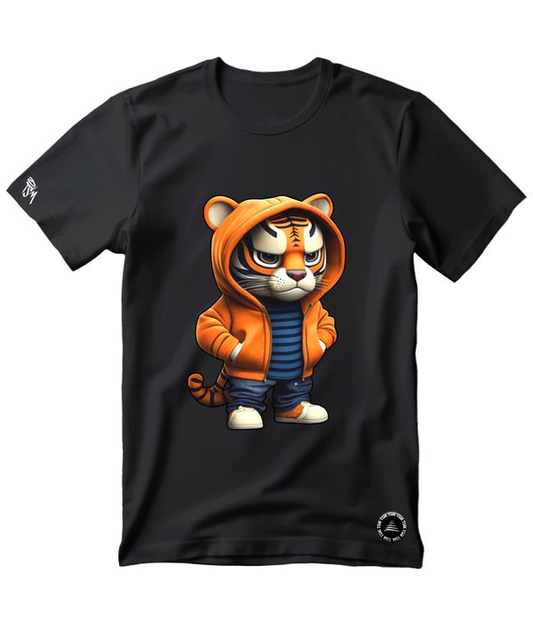 Camiseta Premium Tigre 3D Street Wear TSM Algodão 30.1