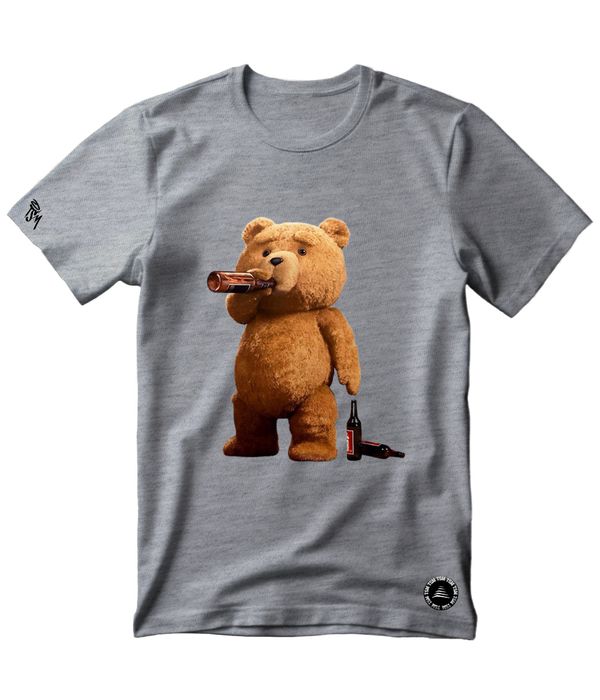 Camiseta Premium Ursinho Teddy Cerveja TSM Algodão 30.1