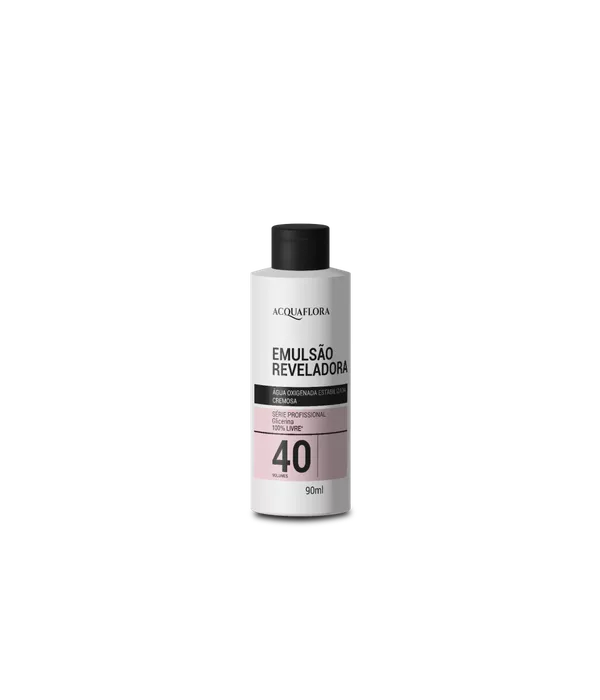 Acquaflora Emulsão Reveladora 40vol 90ml (Água Oxigenada)