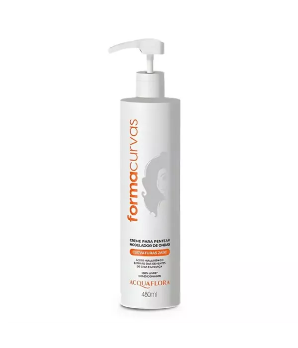 Acquaflora Creme para Pentear Modelador de Ondas Forma Curvas 2ABC 480ml