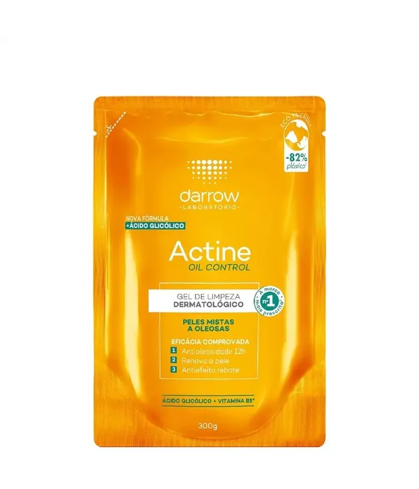 Actine Gel de limpeza Oil Control Sachê 300g