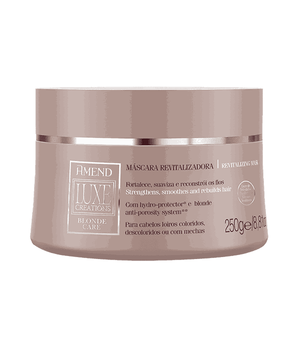 Amend Luxe Creations Blonde Care Máscara Revitalizadora 250g
