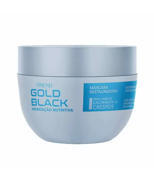 Amend Gold Black Máscara Restauradora 250g