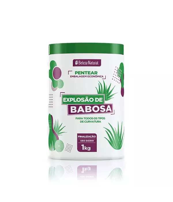 Beleza Natural Creme De Pentear Explosão De Babosa 1kg