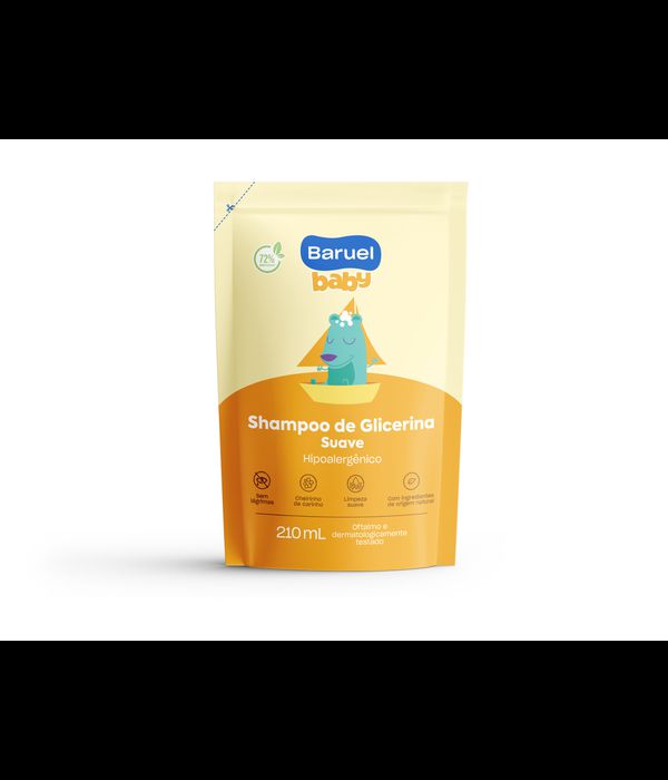 Shampoo de Glicerina Refil 210ml