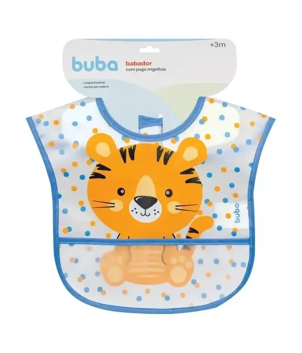 Babador com Bolso Tigre