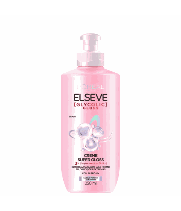 Creme para Pentear Glycolic gloss 250ml