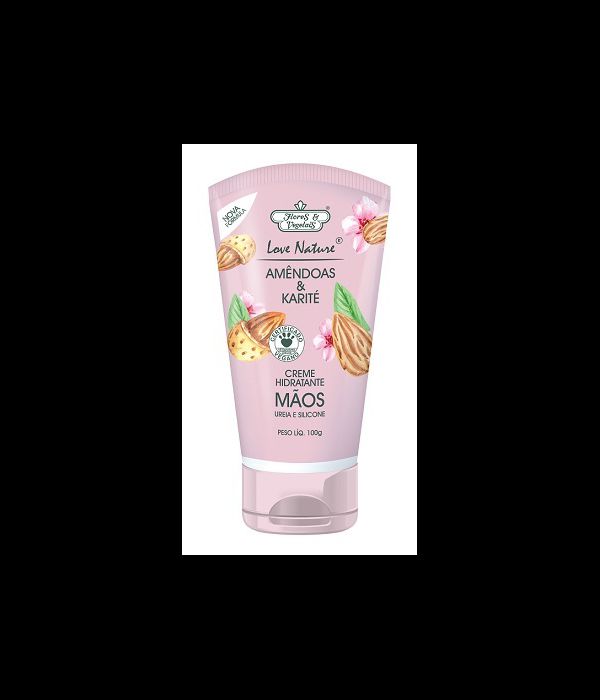 Creme Hidratante Mãos Amêndoas e Karité 100g