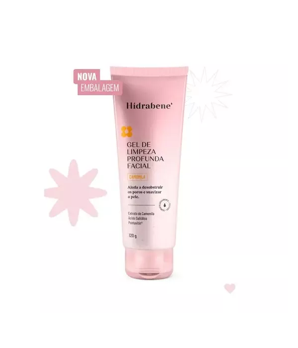 Gel de Limpeza Profunda Facial Camomila 120g