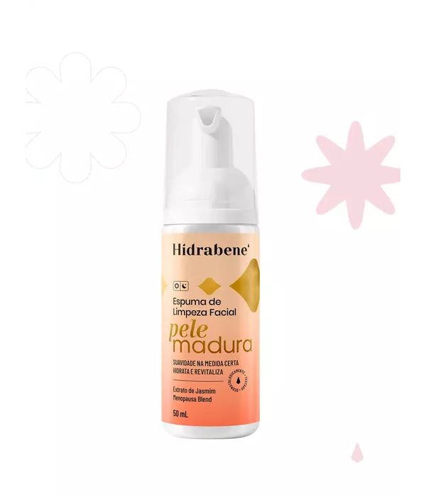 Espuma de Limpeza Facial pele madura 50ml