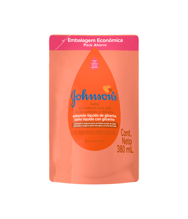 Sabonete de Glicerina Cabeça aos Pés sachê 380ml