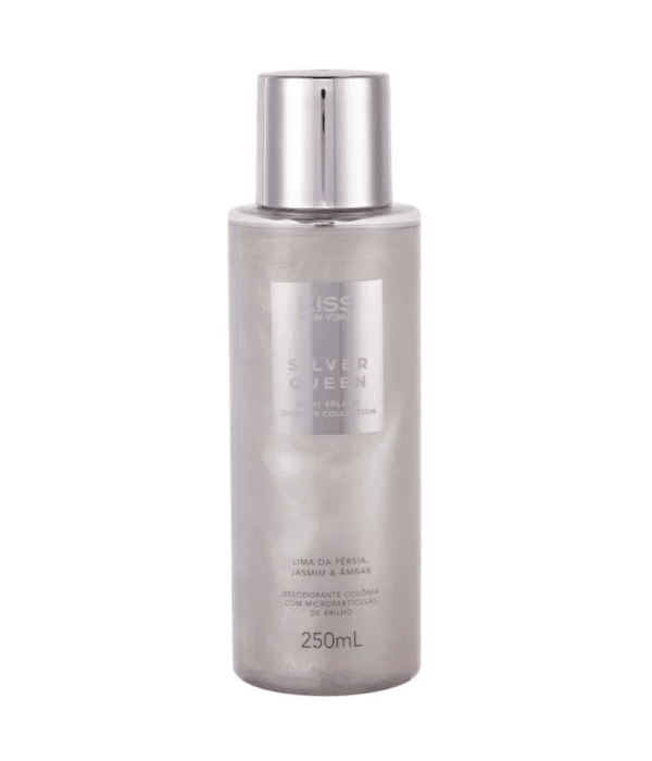 Kiss Body Splash Shimmer Collection Silver Queen 250ml
