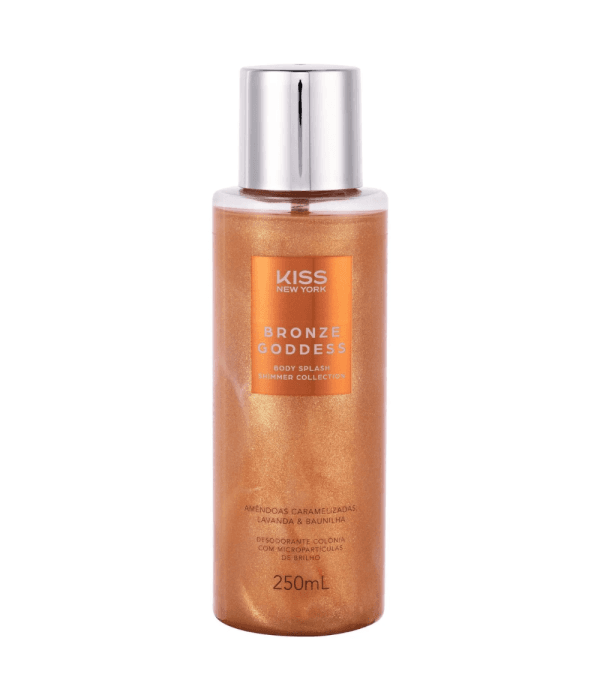 Kiss Body Splash Shimmer Collection Bronze Goddess 250ml
