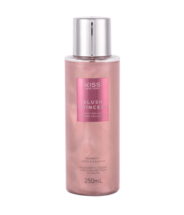 Kiss Body Splash Shimmer Blush Princess 250ml