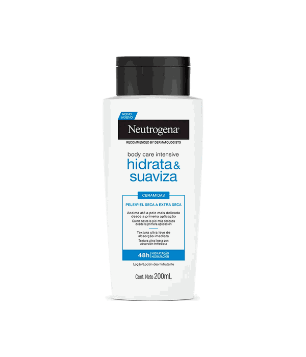 Loção Hidratante Body Care Intensive Hidrata&amp;Suaviza Ceramidas 200ml