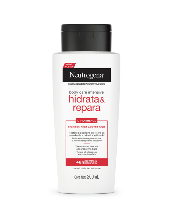 Loção Hidratante Body Care Intensive Hidrata&repara D-Panthenol 200ml