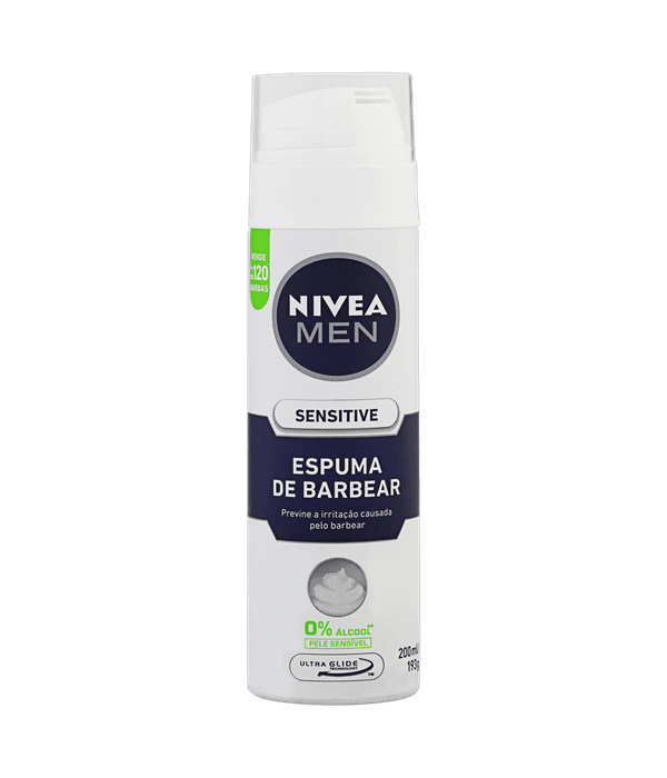 Espuma de Barbear Sensitive 200ml