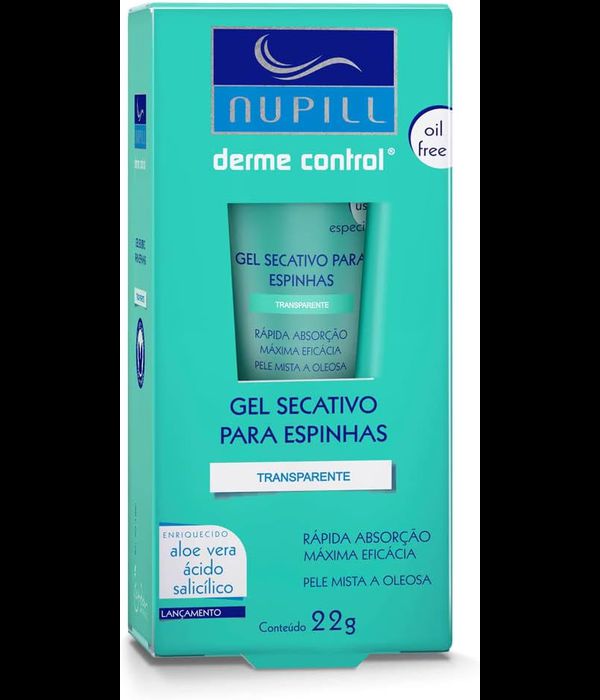 Gel Secativo para Espinhas Derme Control 22g