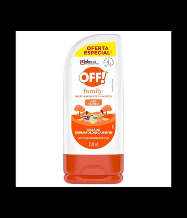 Loção Repelente de Insetos Family 200ml 