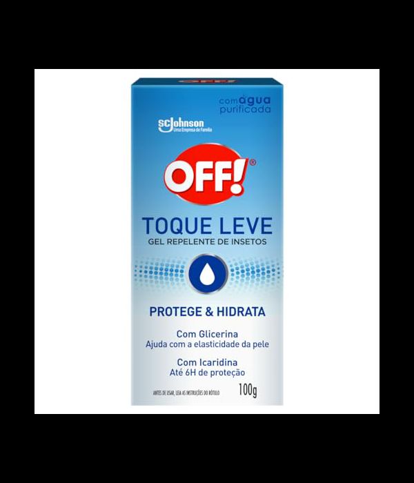 Gel Repelente de Insetos Toque Leve 100g