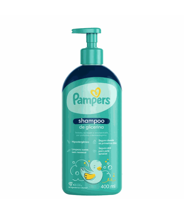Pampers Shampoo de Glicerina 400ml